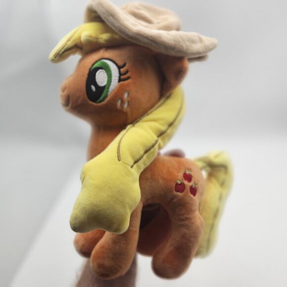 My Little Pony Applejack Plush Stuffed Animal Toy with Cowboy Hat MLP Cutie Mark - Picture 5 of 9